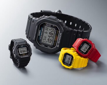 De Nano ring-serie is verkrijgbaar in drie kleuren. (Afbeeldingsbron: Casio)