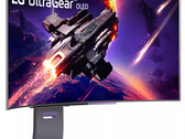 De UltraGear OLED 45GS95QE heeft een 800R gebogen afwerking. (Afbeeldingsbron: LG)