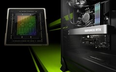 Nvidia's Ada Lovelace-architectuur geeft de GeForce RTX 4070 Ti een enorm prestatievoordeel. (Beeldbron: Nvidia - bewerkt)