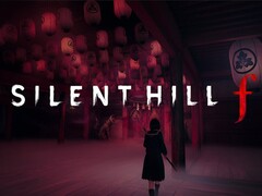 De Silent Hill f banner wordt getoond (bron: screenshot, Sony PlayStation YouTube met bewerkingen)