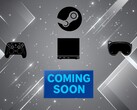 Steam Machine Steam Frame en controller banner met releasedatum