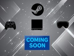 Steam Machine Steam Frame en controller banner met releasedatum