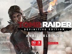 Tomb Raider: Definitive Edition Switch en Switch 2 banner (Afbeelding bron: Nintendo of America met bewerkingen)