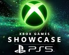 Xbox Games Showcase 2026 banner met PS5-logo