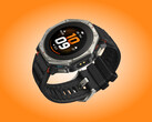 De Amazfit T-Rex Dual Solar is verkrijgbaar in één titaniumafwerking met een zwarte horlogeband.