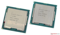 Het Intel Core i7-9700K Desktop CPU testrapport. Testmodellen aangeboden door Caseking.de.