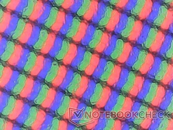 Matte overlay is enigszins korrelig op het grote 18-inch schermformaat