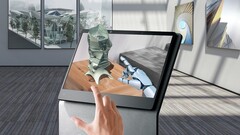 Een SpatialLabs Pro-apparaat in actie. (Bron: Acer)