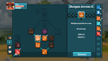 Afbeelding: Een screenshot van de gameplay van Arco.