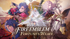 Een opgeschaalde omslagafbeelding voor Fire Emblem: Fortunes Weave