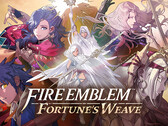 Een opgeschaalde omslagafbeelding voor Fire Emblem: Fortunes Weave