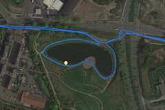 GPS-test: Xiaomi Mi 9T - Fietsen rond een meer