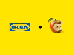 IKEA heeft een Äpple-gerelateerde aankondiging geplaagd met een afbeelding (hierboven) op sociale media. (Afbeelding bron: IKEA via Facebook)