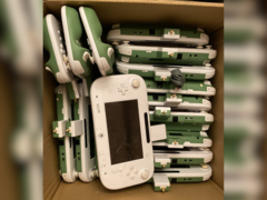 Een afbeelding van GoFundMe waarop prototype Nintendo Wii U Devkits van Sega UK te zien zijn (bron: GoFundMe)