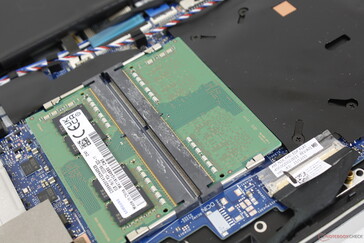 Toegankelijke 2x SODIMM-sleuven; een ongewoon zicht op 2-in-1 laptops