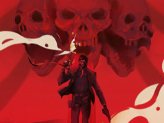 Suit for Hire wordt geprezen als een John Wick-simulator. Afgebeeld - officieel artwork van het spel. (Afbeeldingsbron: Steam) 