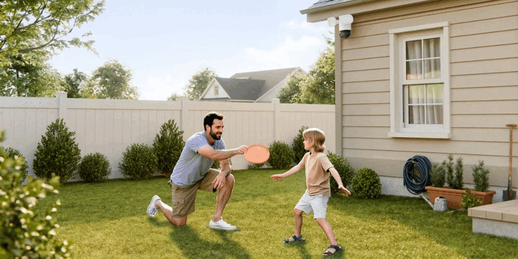 De TrackFlex beveiligingscamera heeft een 2-in-1 ontwerp met twee lenzen (Afbeelding bron: Reolink)