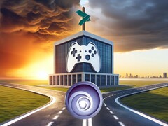 Volgens Jason Schreier is de toekomst van Ubisoft gekoppeld aan het succes van Assassin's Creed Shadows en zou er in 2025 een beslissing genomen kunnen worden. (Afbeeldingsbron: DallE 3)