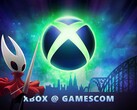 Xbox Gamescom 2025 banner met Hornet uit Hollow Knight: Silksong (bron: Xbox Wire, Team Cherry met bewerkingen)