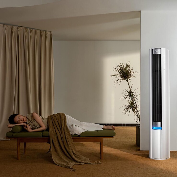 De Xiaomi Mijia Airconditioner Pro Super Energiebesparende Verticale 2PK Super Klasse 1 Energie-efficiëntie. (Afbeeldingsbron: Xiaomi