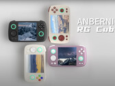 Anbernic heeft de RG Cube nu in een zwarte kleuroptie getoond. (Afbeeldingsbron: Anbernic)