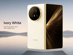 De Magic V5 in Ivory White is de enige versie die 8,8 mm dik is. (Afbeeldingsbron: Honor)