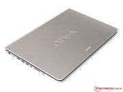 De 14 inch notebook weegt ongeveer 2,2 kg...