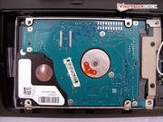 HDD verbonden met SATA III.