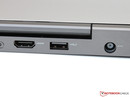 Hieronder valt USB 3.0, mini DisplayPort en HDMI.