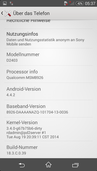 Android 4.4.2 is standaard geïnstalleerd.