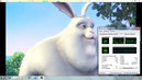 Big Buck Bunny 1080p H264 vloeiend CPU 20-40%