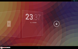 Android 4.2.1: Widgets op het lock scherm