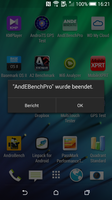 AndEBench Pro liep vast toen we de app probeerde.