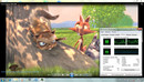 Big Buck Bunny 720p H264 vloeiend CPU 20-65%