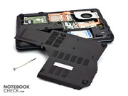 Van de drie RAM slots...