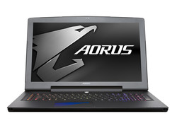 Aorus X7 v6. Testmodel geleverd door Gigabyte Germany.