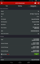 AnTuTu v4 herkent de Marvell PXA1088 en andere hardware.