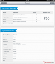 GeekBench 2: Google's Nexus 7 doet het beter in deze test.