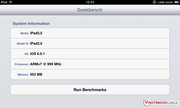 Apple's A5 SoC en 512 MB werkgeheugen zitten in de behuizing.