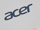 Het Acer logo op het schermcover...