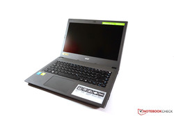 Getest: Acer Aspire E5-473G. Testmodel geleverd door Notebooksbilliger.