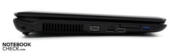 Links: AC, VGA, LAN, HDMI, ExpressCard, USB
