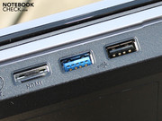 De N73 heeft passende interfaces voor een woonkamer of bureau (USB 3.0, HDMI).