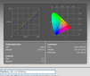 Resultaat van kalibratie met i1 Display2