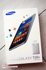 Klein maar aantrekkelijk. Dat is hoe de Samsung Galaxy Tab 7.0 Plus N zichzelf presenteert.