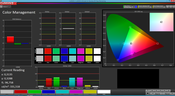 Color Management (modus: Photo, kleurspectrum doel: sRGB)