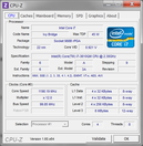 Systeeminformatie CPUZ CPU