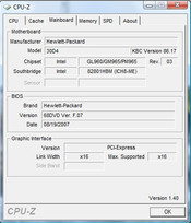 Systeem info CPU