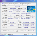 Systeeminfo CPUZ CPU