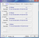 Systeeminfo CPUZ Cache